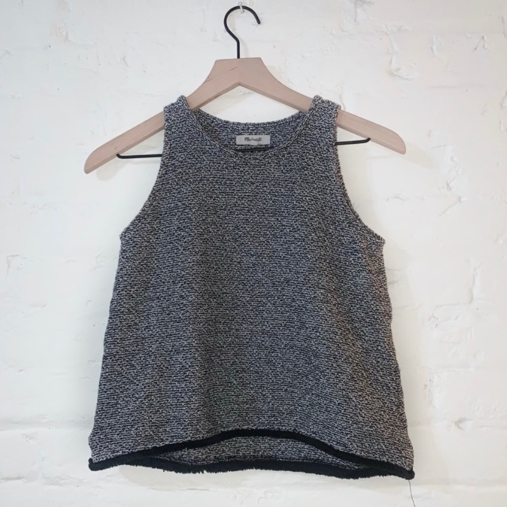 Madewell Knit Tank with Fringe Detail